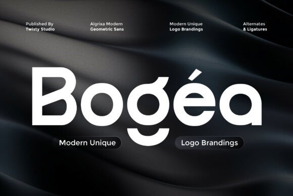Bogea: The Modern Sans Serif Typeface for High-Impact Campaigns
