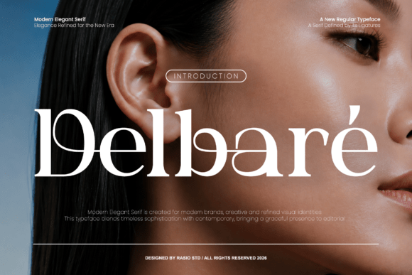 Delbare: The Modern Serif Font for Professional Branding