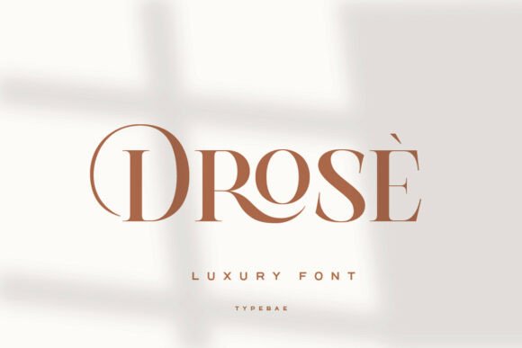 Drose Typeface Review for Web Design and Digital Branding