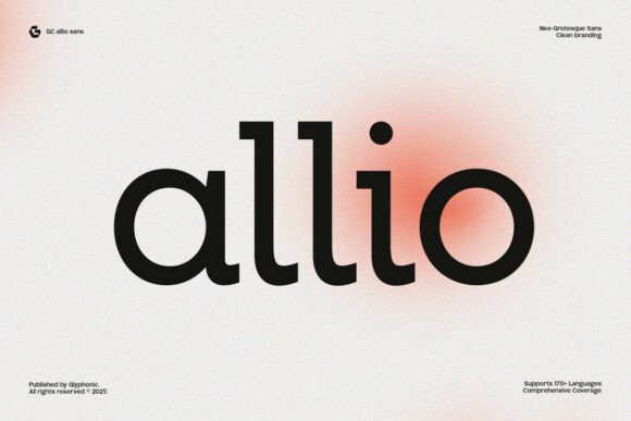 Gc Allio: The Modern Sans Serif Font for Clean Campaigns
