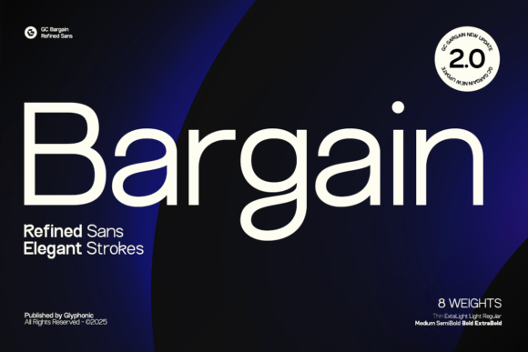 Gc Bargain V2: The Sans Serif Font That Polishes Small Business Branding