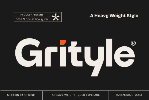 Grityle: The Bold Sans Serif Typeface for High-Impact Web Design