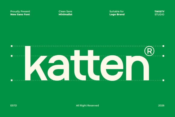 Katten: The Modern Sans Serif Typeface for Digital Experiences