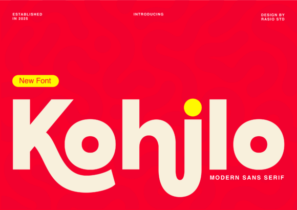 Kohilo: The Bold Sans Serif Font That Elevates Small Business Branding