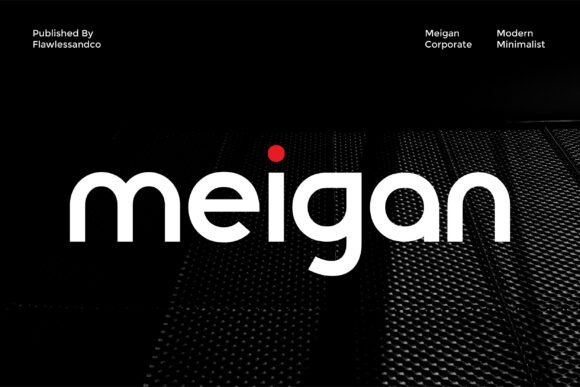 Meigan: The Modern Sans Serif Font That Polishes Your Brand Identity