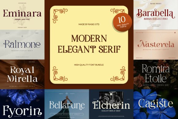 Modern Elegant Serif: A Premium Typeface for Sophisticated Web Design