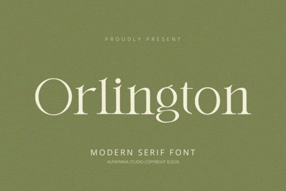 Orlington: The Serif Typeface That Elevates Small Business Branding