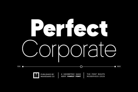Perfect Corporate: The Modern Sans Serif for Professional Web Design