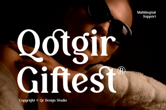 Qotgir Giftest: The Premium Serif Font for Modern Digital Branding