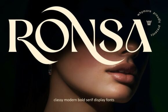 Ronsa: The Bold Serif Font for Scroll-Stopping Campaigns