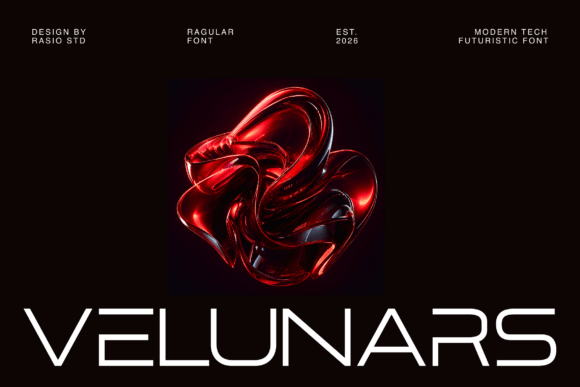 Velunars: The Futuristic Font That Transformed My Brand Identity