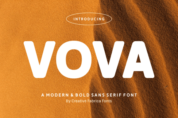 Vova Typeface: The Bold Sans Serif for High-Impact Campaigns